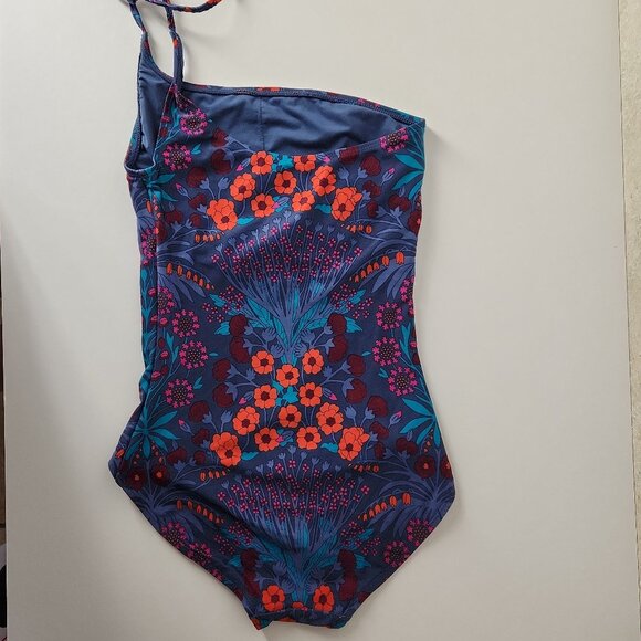 Marc Jacobs Maddy Botanical Floral One Shoulder One Piece Swimsuit XS - Picture 4 of 12